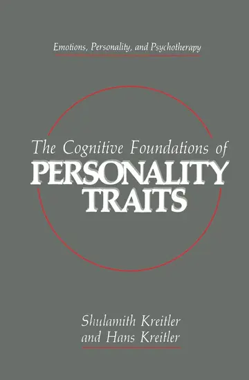 Cover of The Cognitive Foundations of Personality Traits