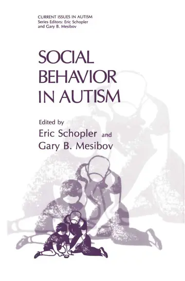 Cover of Social Behavior in Autism