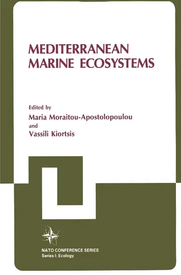 Cover of Mediterranean Marine Ecosystems