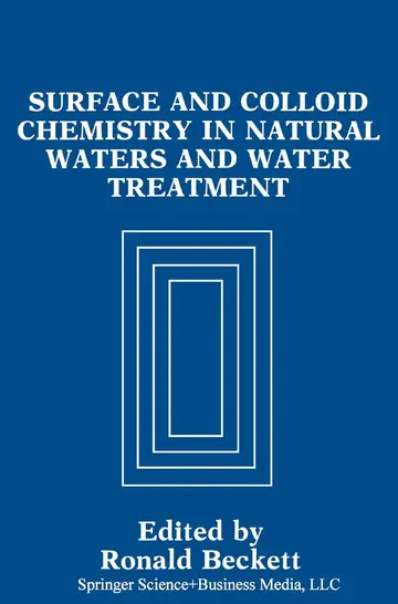 Cover of Surface and Colloid Chemistry in Natural Waters and Water Treatment