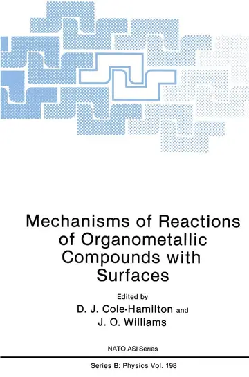 Cover of Mechanisms of Reactions of Organometallic Compounds with Surfaces
