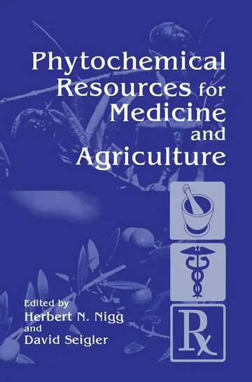 Cover of Phytochemical Resources for Medicine and Agriculture