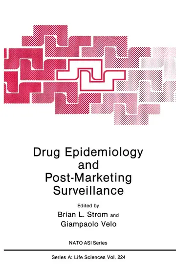 Cover of Drug Epidemiology and Post-Marketing Surveillance