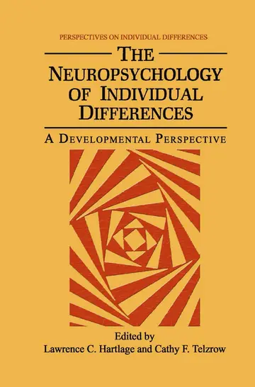 Cover of The Neuropsychology of Individual Differences