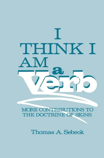 Cover of I Think I Am a Verb