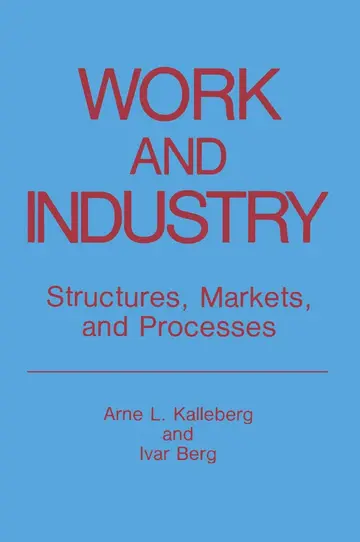 Cover of Work and Industry