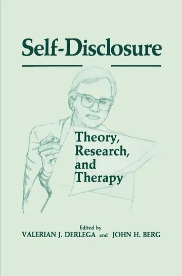 Cover of Self-disclosure