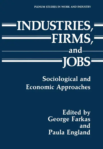 Cover of Industries, Firms, and Jobs