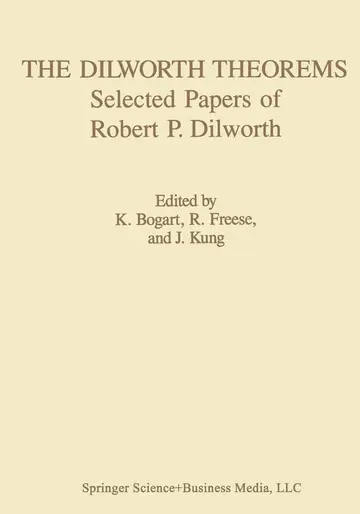 Cover of The Dilworth Theorems