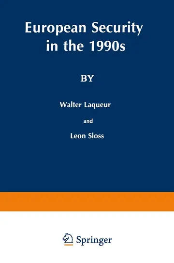 Cover of European Security in the 1990s