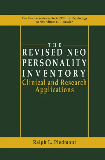 Cover of The Revised Neo Personality Inventory