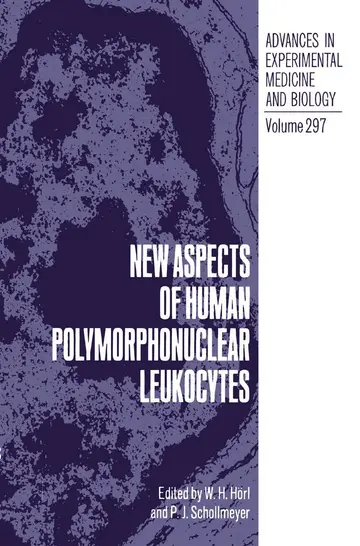 Cover of New Aspects of Human Polymorphonuclear Leukocytes