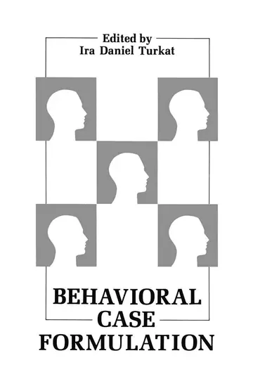 Cover of Behavioral Case Formulation