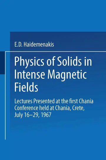 Cover of Physics of Solids in Intense Magnetic Fields