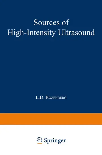 Cover of Sources of High-Intensity Ultrasound