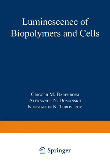 Cover of Luminescence of Biopolymers and Cells