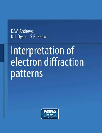 Cover of Interpretation of Electron Diffraction Patterns