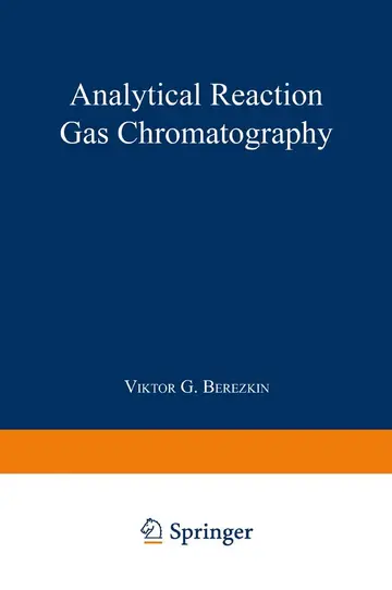 Cover of Analytical Reaction Gas Chromatography