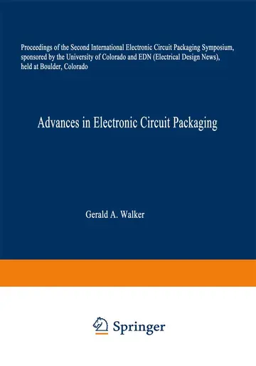 Cover of Advances in Electronic Circuit Packaging