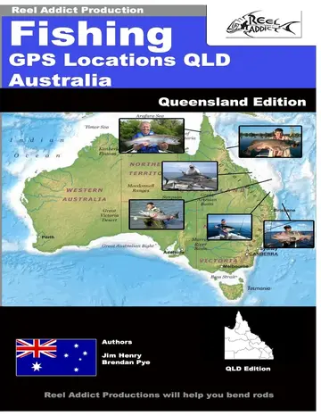 Cover of Fishing Gps Locations Qld Australia