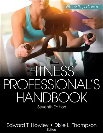 Cover of Fitness Professional's Handbook