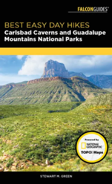 Cover of Best Easy Day Hikes Carlsbad Caverns and Guadalupe Mountains National Parks