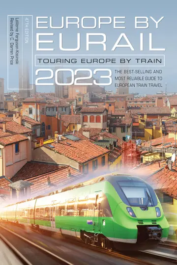 Cover of Europe by Eurail 2023