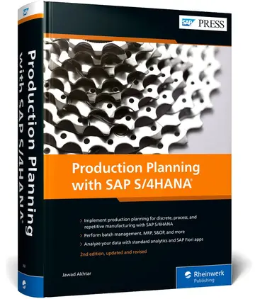 Cover of Production Planning with Sap S/4hana