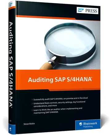Cover of Auditing SAP S/4HANA
