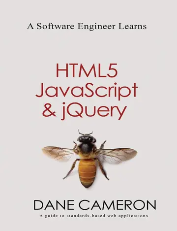 Cover of A Software Engineer Learns HTML5 , Javascript & Jquery