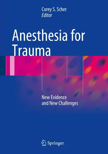 Cover of Anesthesia for Trauma