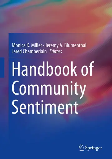 Cover of Handbook of Community Sentiment