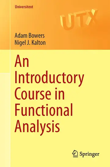 Cover of An Introductory Course in Functional Analysis (pb 2014)
