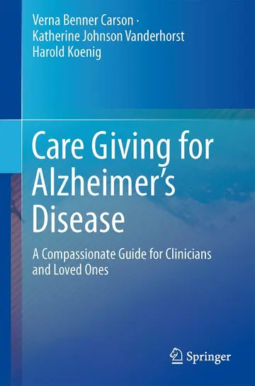 Cover of Care Giving for Alzheimer’s Disease