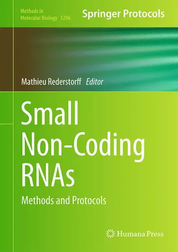 Cover of Small Non-Coding RNAs