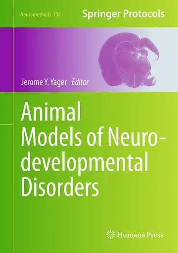 Cover of Animal Models of Neurodevelopmental Disorders