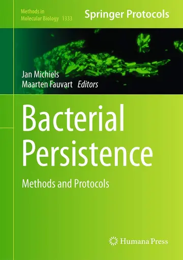 Cover of Bacterial Persistence