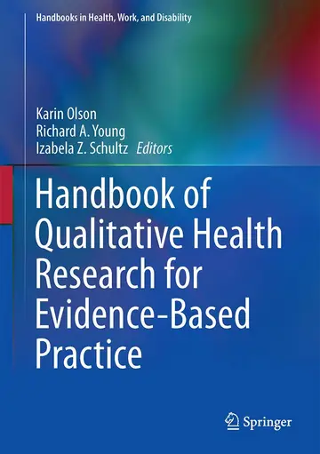 Cover of Handbook of Qualitative Health Research for Evidence-Based Practice