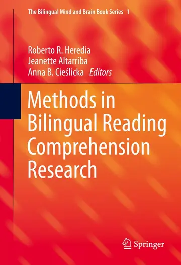 Cover of Methods in Bilingual Reading Comprehension Research