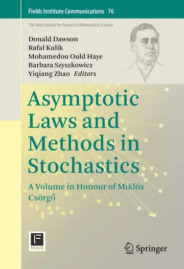 Cover of Asymptotic Laws and Methods in Stochastics