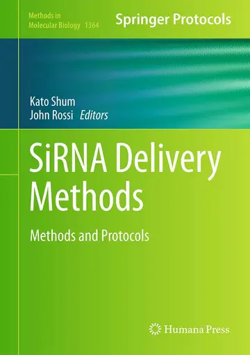 Cover of SiRNA Delivery Methods