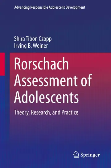 Cover of Rorschach Assessment of Adolescents