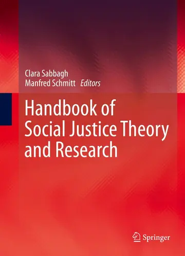 Cover of Handbook of Social Justice Theory and Research