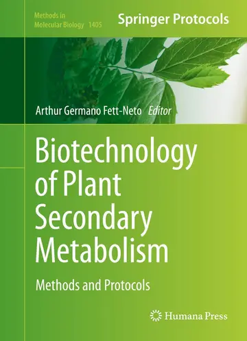 Cover of Biotechnology of Plant Secondary Metabolism