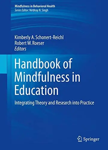 Cover of Handbook of Mindfulness in Education