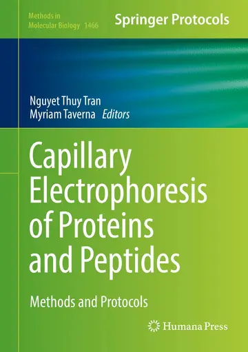 Cover of Capillary Electrophoresis of Proteins and Peptides
