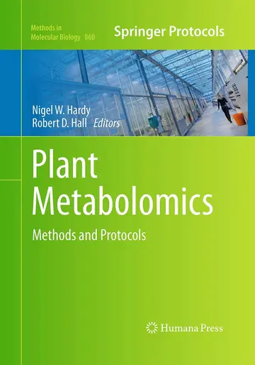 Cover of Plant Metabolomics