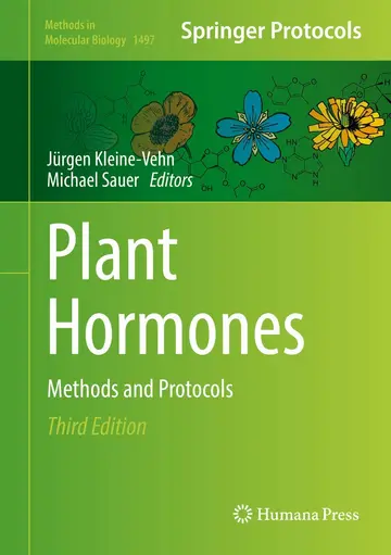 Cover of Plant Hormones Methods and Protocols 3ed (hb 2016)