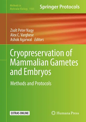 Cover of Cryopreservation of Mammalian Gametes and Embryos