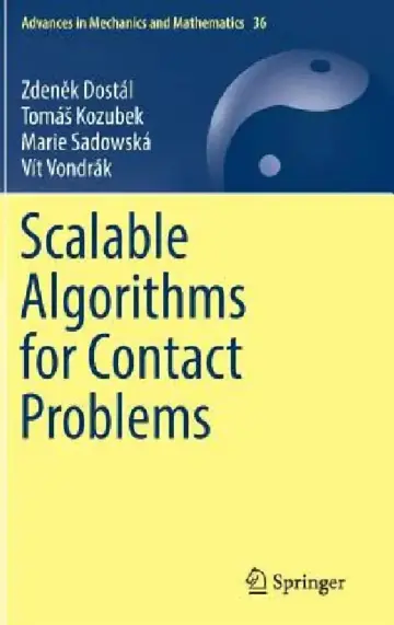 Cover of Scalable Algorithms for Contact Problems